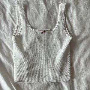Lottie Moss Rose Tank Top